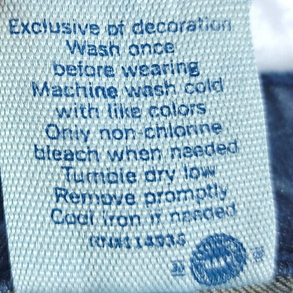 Urban Pipeline Men's 100% Cotton Slim-Fit Straight Jeans Blue Size 36/34 - Picture 10 of 10